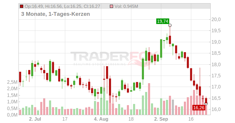 Driven Brands Holdings Chart